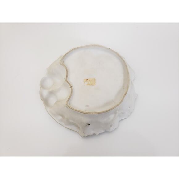 Vintage Royal Bayreuth Porcelain Lusterware Lustre Grape Creamer Pitcher & Plate - Picture 8 of 14